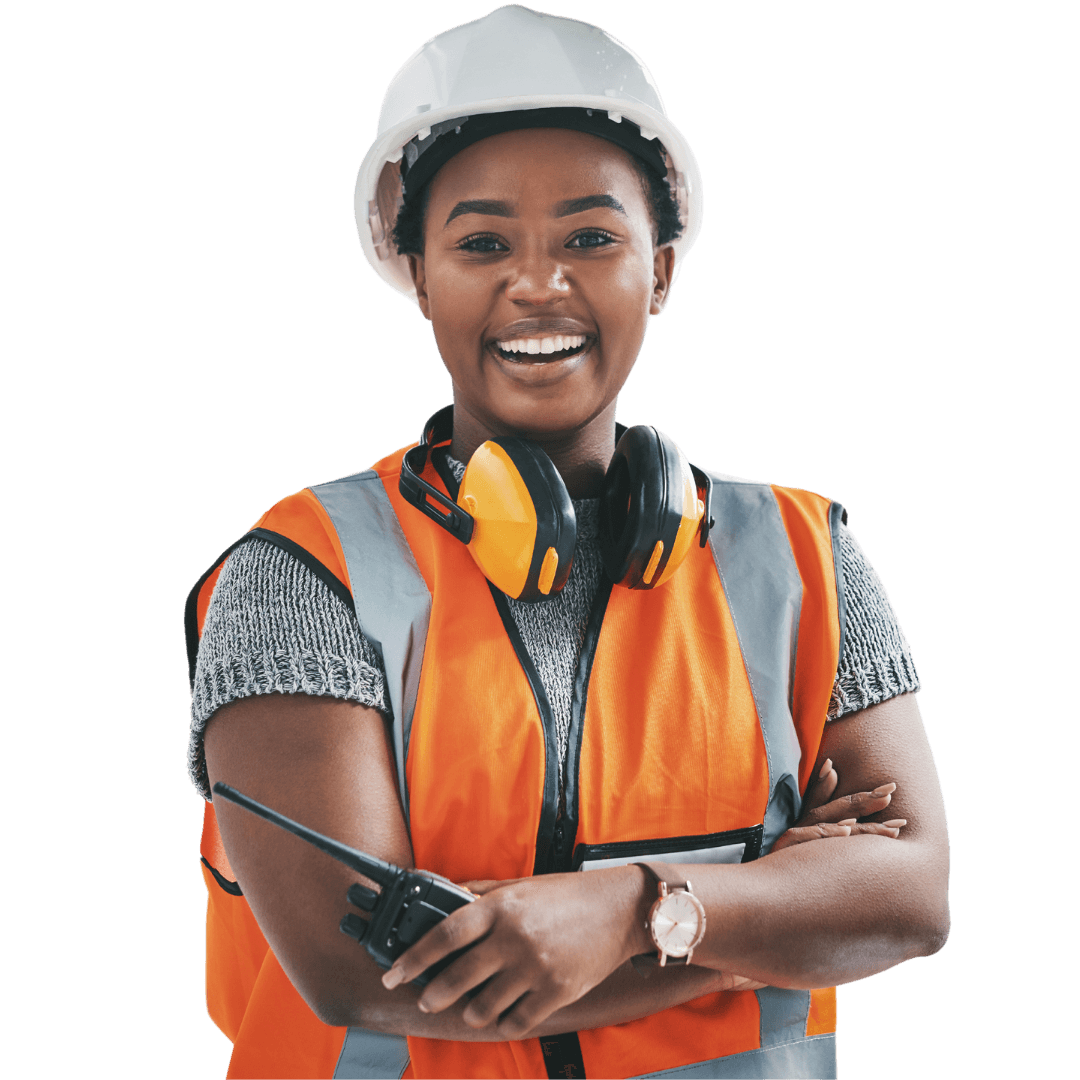 Imagem de uma trabalhadora negra